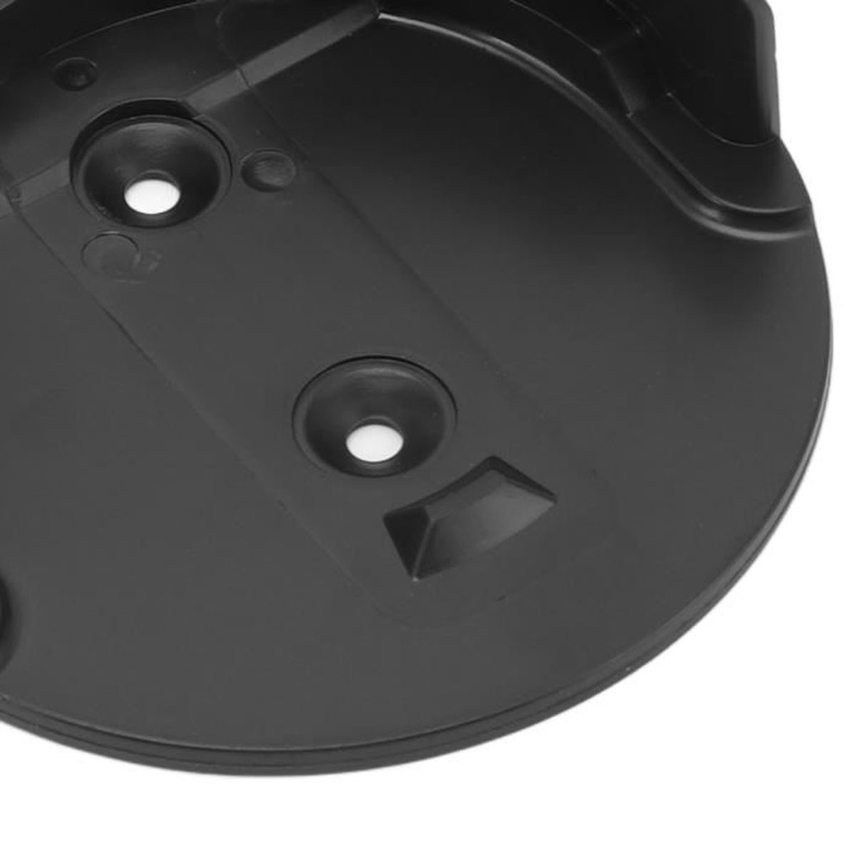 Support Mural Pour Porte-Filtre Café 51 à 58 Mm – Acier, Fixation Adhésive Ou Vis – Gain De Place Comptoir (Noir, Taille L)