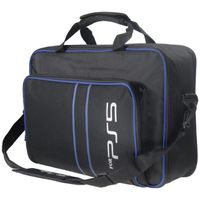 Sac pour PS5, Housse Transport pour PS5 Console Disc/Digital Edition et Manette, Sacoche Protection Étui Transport pour Playstation5