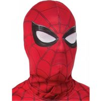 Masque Spiderman - Accessoire de costume - Rouge, Noir, Blanc
