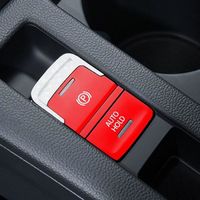 Décoration véhicule,Accessoires de Protection de style pour VW Golf 7 7.5 MK7 AT 2015-2019- Red[F238492]