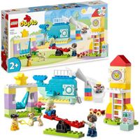 LEGO 10991 Duplo LAire de Jeux des Enfants,Jouet de Construction pour Enfants Dès 2 Ans avec Baleines et Fusées,pour Aider à Appr
