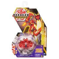 Jouet - SPIN MASTER - Bakugan Legends Nova Dragonoid x Nillious glow figure - Rouge - Intérieur - Mixte - 6 ans