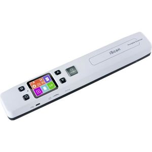 Scanner Portable Pliable A3/A4 - Résolution 12MP HD 3672x2856 - Éclairage LED - Connexion USB - Pour Documents, Livres, Devoirs - Facile à Transporter