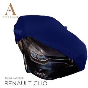  Bâche Voiture Extérieur pour Renault Clio 5,Housse De Voiture  Étanche Respirante Protection Intérieure Extérieure Tout Tempsavec Zip  (Color : B, Size : with Cotton)