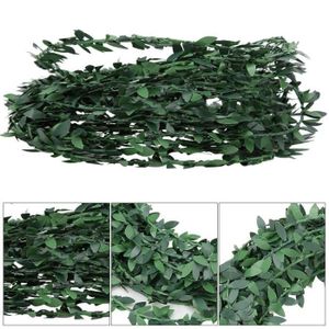 FLEUR ARTIFICIELLE Green Leaf Garland 7.5m De Simulation Artificielle Garland Ivy Garland Faux
