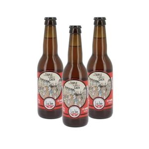 BIERE Bière bio -  La triple a la mode de Caen - 9% 3x33cl - Made in Calvados
