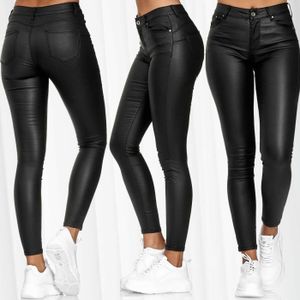 pantalon cuir pour femme