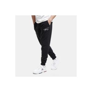 COLLANT DE RUNNING Jogger signature - Tommy Jeans - Homme - Noir - Fitness - Article issu du recyclage