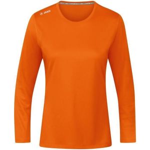MAILLOT DE RUNNING T-shirt running femme Jako Run 2.0 manches longues - orange fluo - taille 48