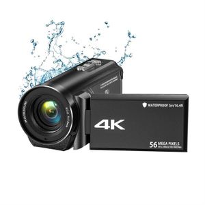 CAMÉSCOPE NUMÉRIQUE CaméScope VidéO 4K Ultra HD 56MP 30FPS Camera, Cam