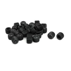 3//16/"x1//2/" 24 Nombre Fil Tasse Point Vis Boulon Vis Sans Tête 50Pcs