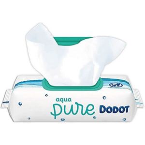 LINGETTES BÉBÉ DODOT Aqua Pure Lingettes pour Bébé avec 99% Eau, 