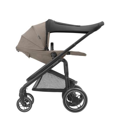 Pare-soleil bébé Poussette Universelle Anti-UV pour Poussette-Ombrelle Noir