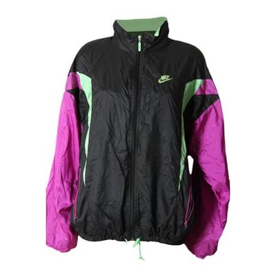 VESTE COUPE VENT IMPERMEABLE JOGGING VINTAGE NIKE L Marron Fonc