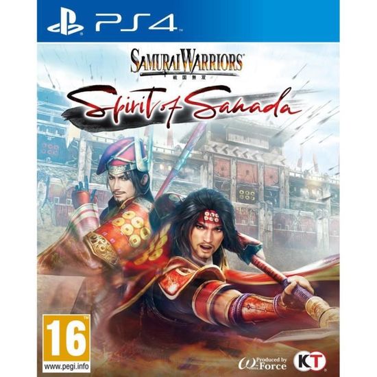 Samurai Warriors : Spirit of Sanada Jeu sur PS4