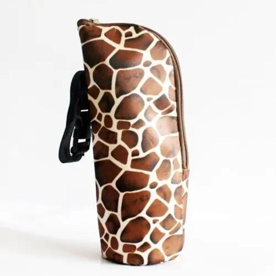 Sac Isotherme Pour Biberon De Voyage - Maintien Au Chaud 3-4h - Dragonne Pratique - Taille Pour Biberon 350ml - Noir