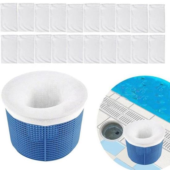 Panier Skimmer Piscine 2 Pièces - Accessoire De Remplacement 19x14.5x11cm