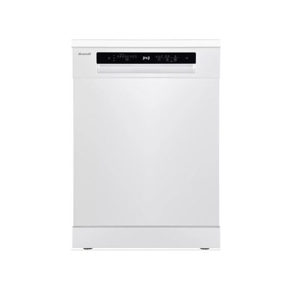 Lave-vaisselle BRANDT 60 Cm DSF 14 524 X - Cuve Inox, Programme Automatique, Ouverture De Porte