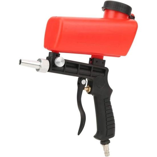 Mxzzand Outil De Sablage Mini Pistolet De Sablage Pneumatique Portatif