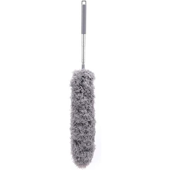Plumeau Radiateur Plumeau Extensible En Laine D'agneau - Tête Pliable, Manche Télescopique 140 Cm - Pour Plafonds, Stores Plumeau Télescopique Pas Cher