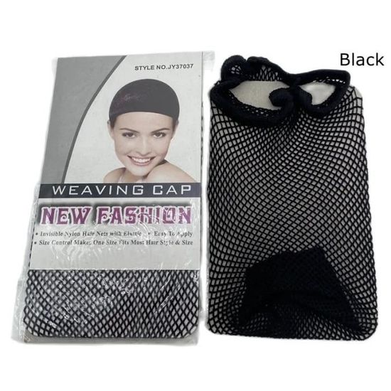 2 Filets à Cheveux Chef Noir - Maille Respirante - Taille Adjustable 52-60 Cm - Pour Cuisine, Restauration