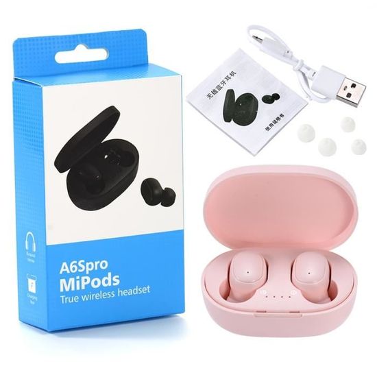 Écouteurs Bluetooth 5.0 Ellenne A6S TWS - Sans Fil, Légers (4g), Autonomie 4h - Avec Boîtier De Recharge - 10
