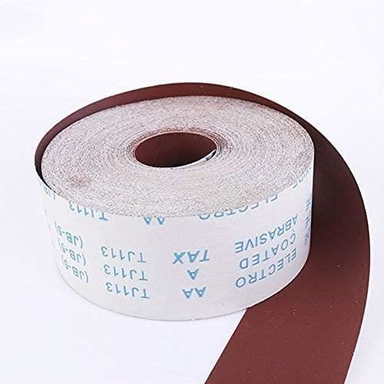 4 Pcs/ensemble Emery Tissu Rouleau Doux Tissu de Sable Meulage À Sec Verre Ponçage Papier Durable Professionnel Durable 