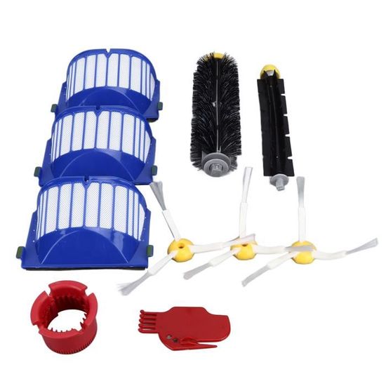 Filtre à brosse pour aspirateur Remplacement des brosses à rouleaux