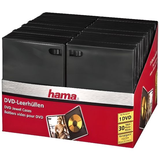 Hama Boîtier DVD (pack de 5) au meilleur prix sur