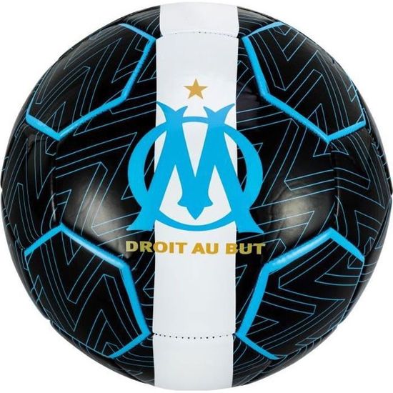 Ballon De Supporter OM – Taille 5, Polyuréthane – Collection Officielle Olympique De Marseille
