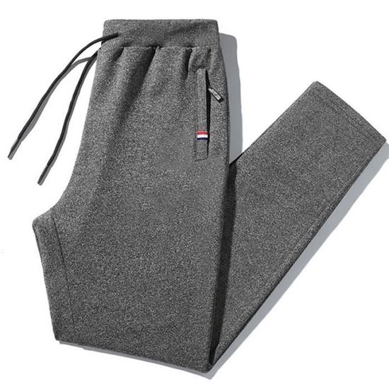 Pantalon Intelligent Homme Gris M&S - Taille W34 L33 - Résistant Aux Plis - Neuf
