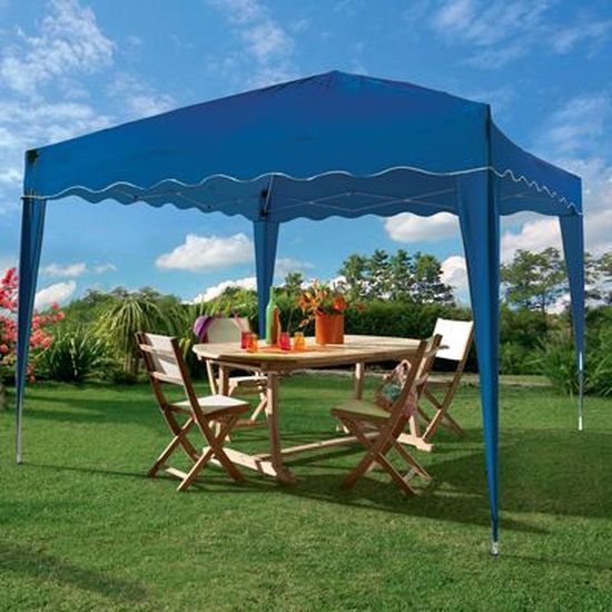 Chapiteau Clic Clac 3x3 Rayure - Cdiscount Jardin