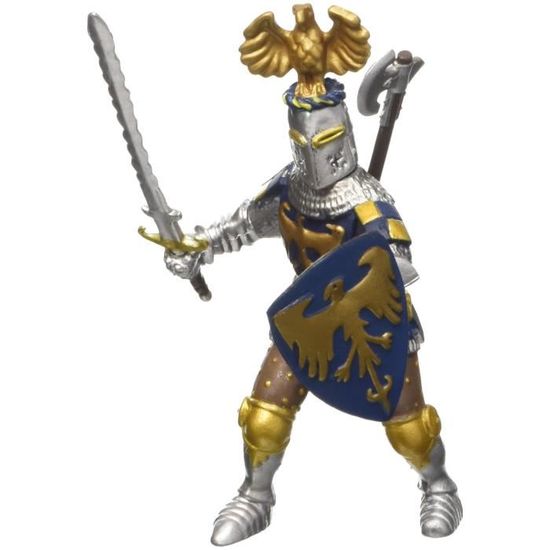Figurine Chevalier Médiéval Papo - Peinte à La Main - Collection Fantastique - À Partir De 3 Ans