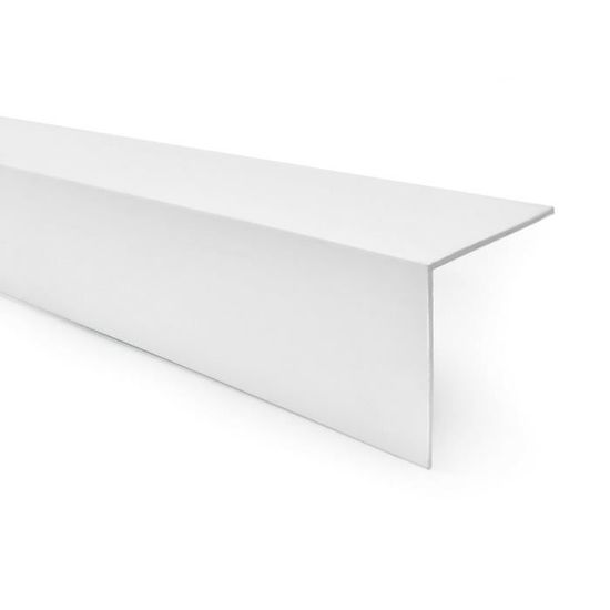 Cornière PVC blanc 30x30mm 1M