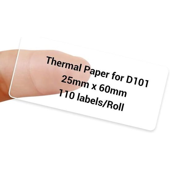 480 étiquettes Thermiques Transparentes 12x40 Mm - Résistantes à L'eau Et à L'huile - Pour Cuisine, Cosmétiques, Bureau - 2