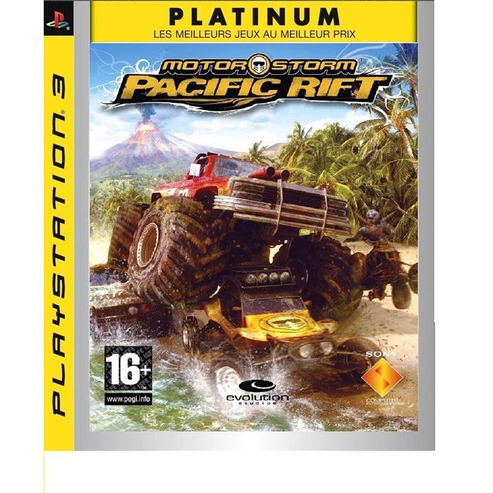 Motorstorm Pacific Rift Platinium / Jeu Console Ps