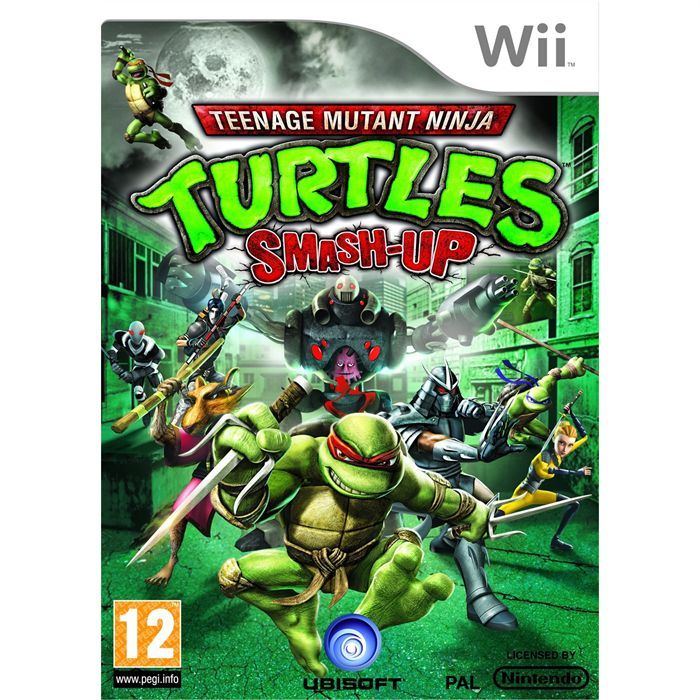 Tortues Ninja : Smash-Up / Jeu Console Nintendo Wi