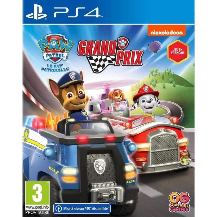 Paw Patrol La Pat'patrouille : Grand Prix Ps4