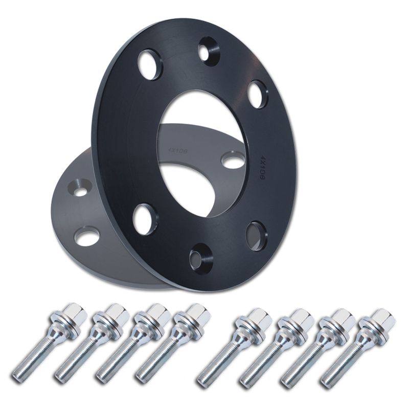 Elargisseur de voie PEUGEOT, 308 4 fixations, JANTE ALU ORIG. PEUGEOT, 05mm -cale, 4x108, D65mm Vis: PLATE 12x125 41mm AFBJCP-N