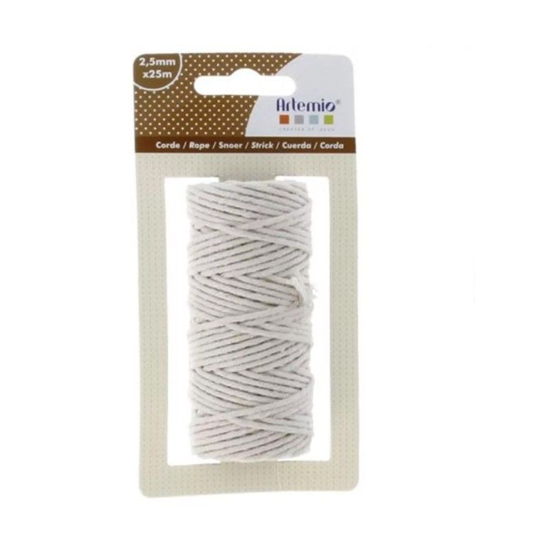 COTON MACRAMÉ 2,5MMX25M