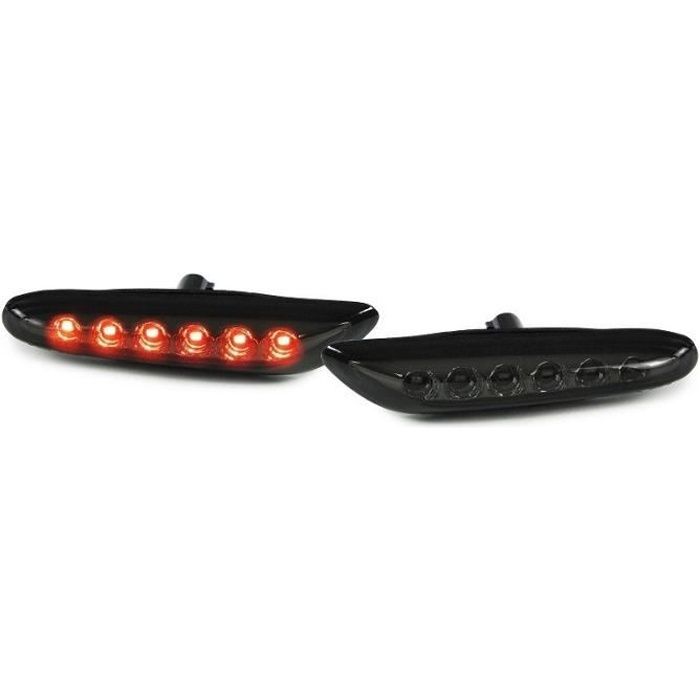 2 CLIGNOTANT REPETITEUR A 6 LED BMW SERIE 1 SERIE 3 5 E60 E61 E90 E91 E92 E93 X1 E84