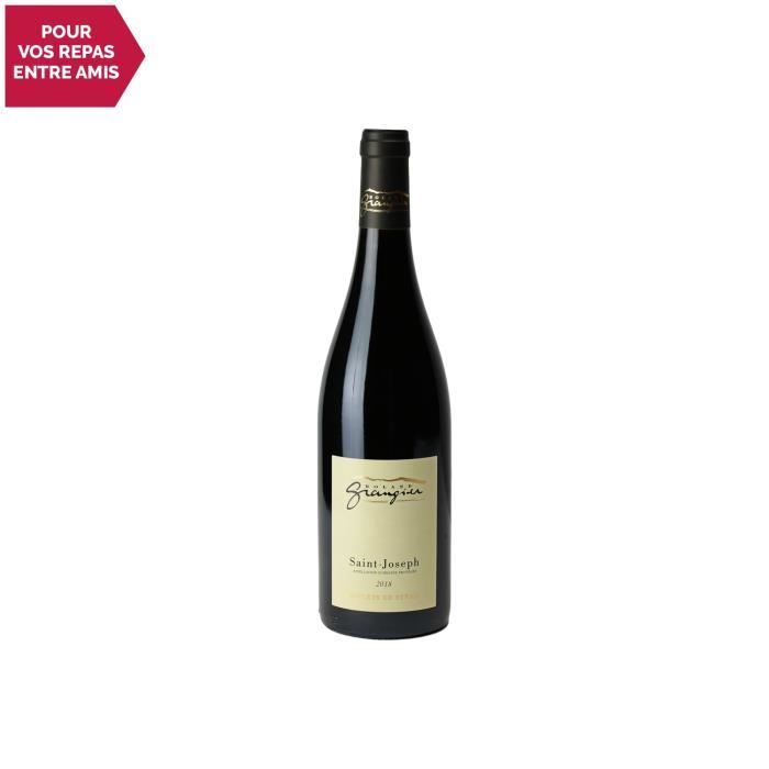 Saint-Joseph Reflets de Syrah Rouge 2018 - 75cl - Domaine Roland Grangier - Vin AOC Rouge de la Vallée du Rhône - Cépage Syrah