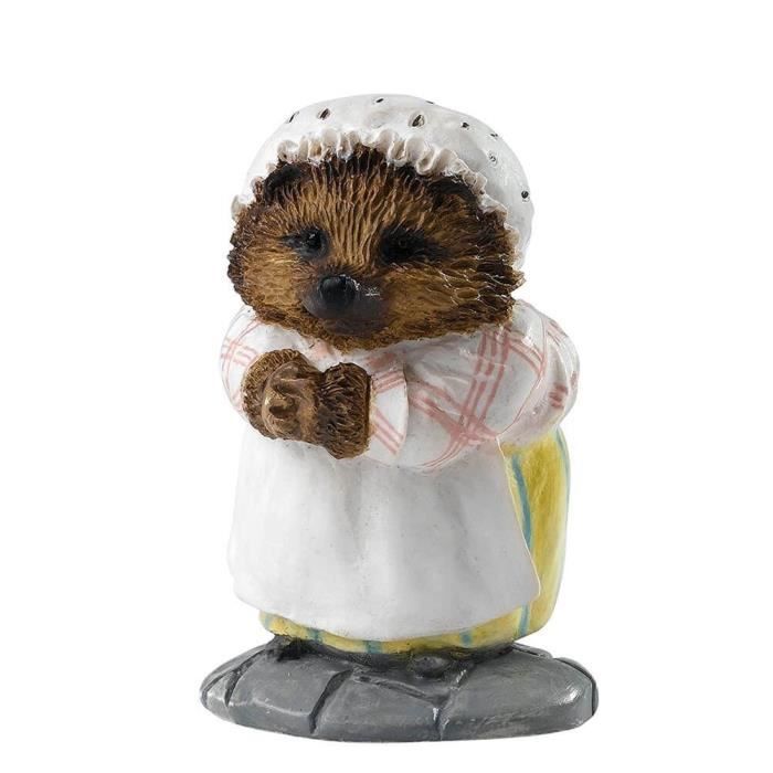 Statuette miniature légèrement titrée Beatrix Potter Mme Tiggy-Winkle