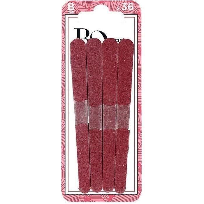 BO PARIS Lot de 36 Limes à ongles Émeri - Petit modèle B