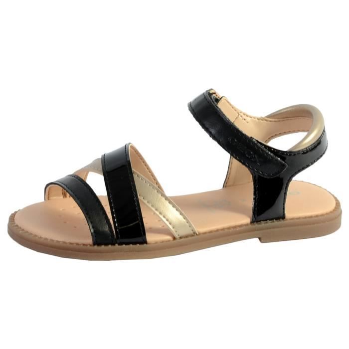 Sandales Geox Geox Enfant/Fille J S.Karly G.D 1 Black/Platinum Femme