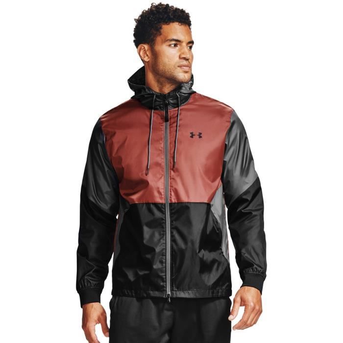 Veste Under Armour Legacy Windbreaker - bordeaux/noir/noir - XXL