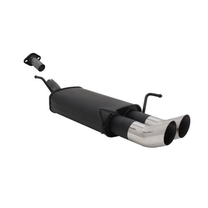 Silencieux Echappement Opel Astra G Berline 98/04 - 2x76mm DTM