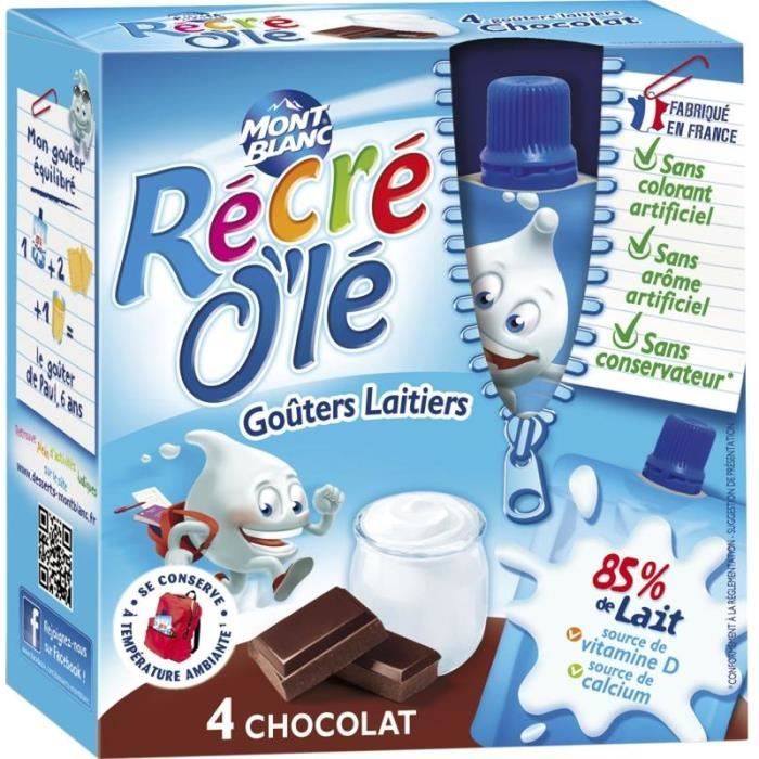Récré Ole au chocolat 4x85g
