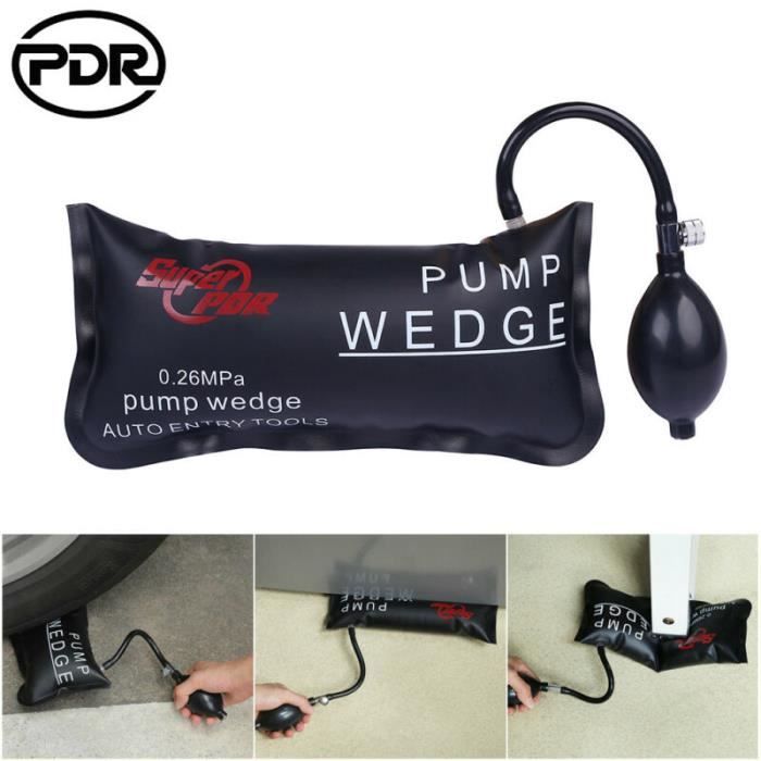 Super PDR 1pcs Coussin gonflable de levage Pompe à Air Wedge Air Kit debosselage sans peinture voiture carrosserie reparation bosse