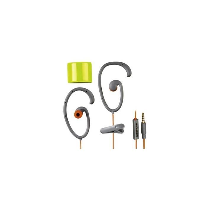 ECOUT. SPORT FLEX EAR5205 GRIS-ORA